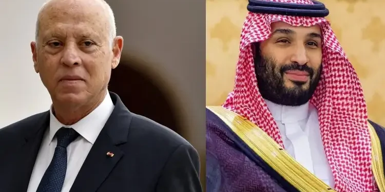 Entretien téléphonique entre le prince héritier saoudien et le président Saied