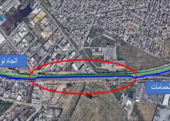 Détournement de la circulation au niveau de l'entrée sud de Tunis