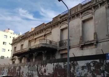 Tunisie - Snapshot : Édifices en ruines au Belvédère