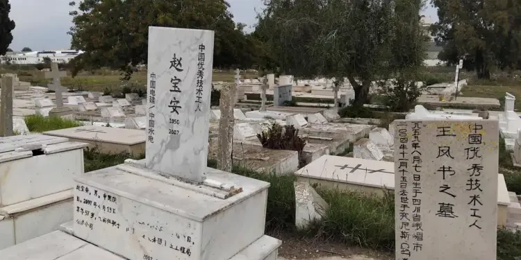 Snapshot : Tombes asiatiques à Tunis