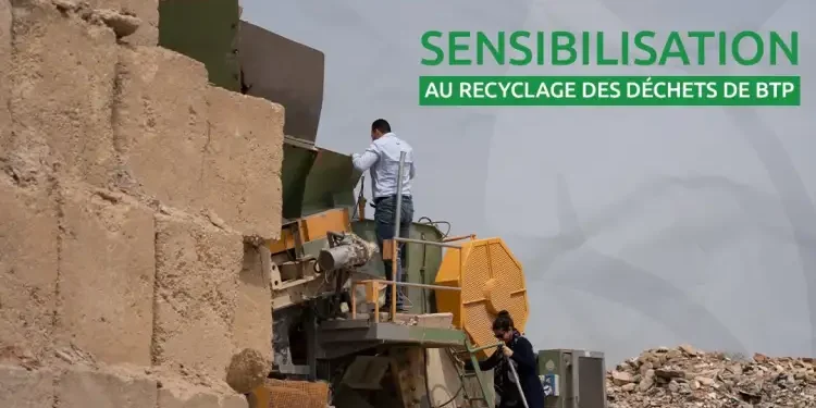 De la décharge à la route : Le recyclage des déchets de construction à l'honneur en Tunisie