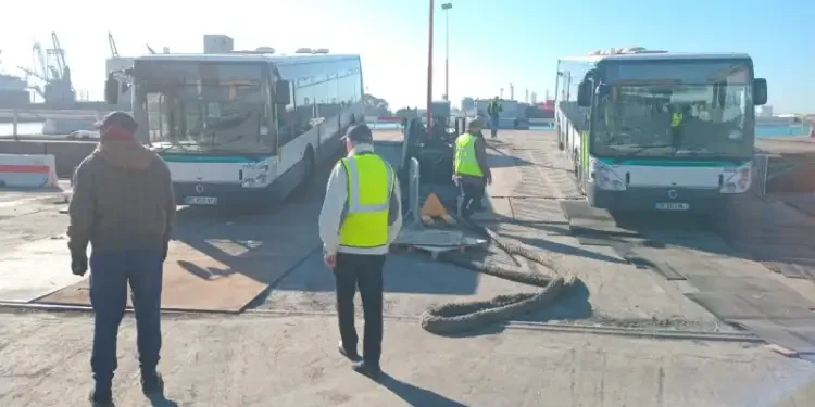 La TRANSTU réceptionne un dernier lot de bus usagés
