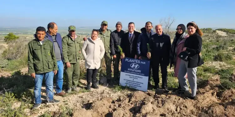 Hyundai Tunisie renouvelle son engagement écologique : Un arbre planté pour chaque véhicule vendu en 2024