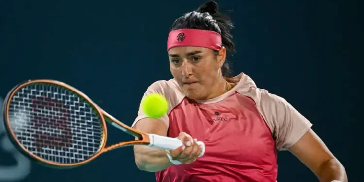Ons Jabeur recule au classement WTA