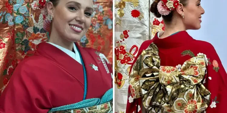 Kimono japonais, grâce tunisienne