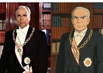 Quand l’IA transforme Bourguiba en personnage Ghibli