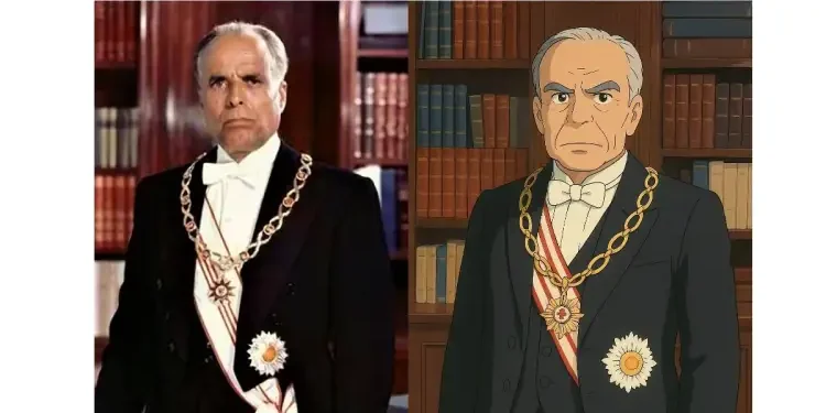 Quand l’IA transforme Bourguiba en personnage Ghibli