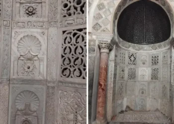 Tunisie - Snapshot : Le mihrab de la grande mosquée de Kairouan
