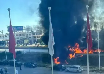 Tunis : Un bus de la Transtu prend feu au Centre Urbain Nord