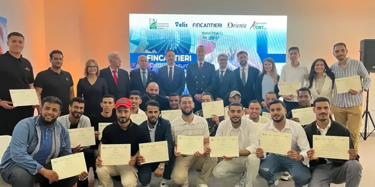 20 soudeurs tunisiens diplômés prêts à intégrer Fincantieri en Italie