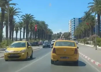 Grève des taxis à Tunis