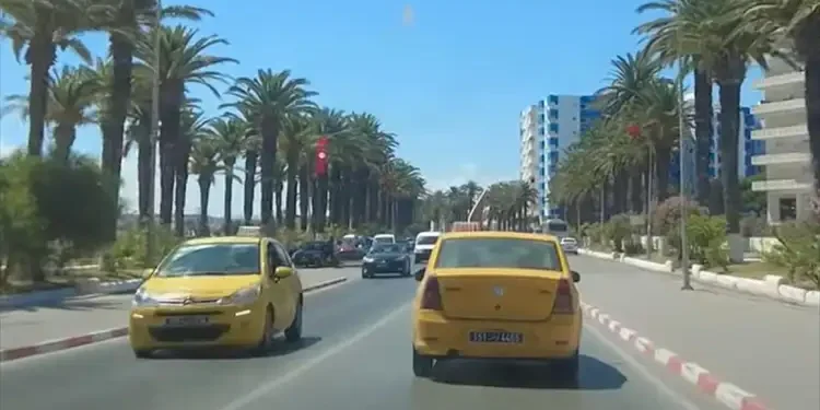 Grève des taxis à Tunis