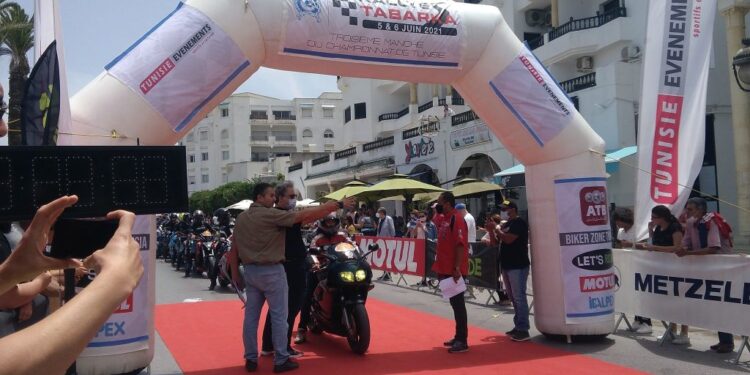 Rallye Moto Tunis-Tabarka : Mohamed Tiga remporte la 6&egrave;me &eacute;dition