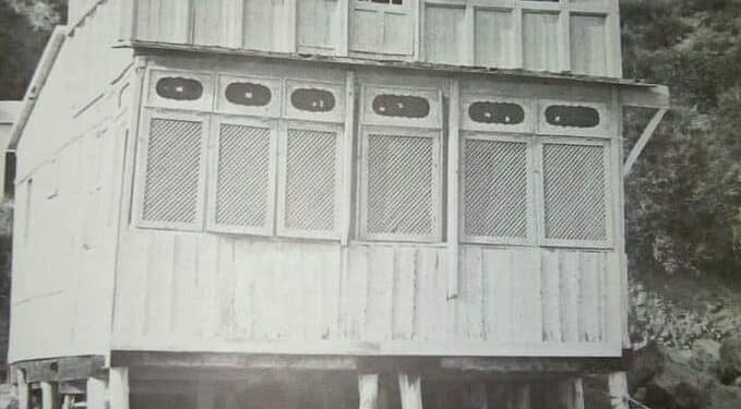 Cabanes en bord de mer