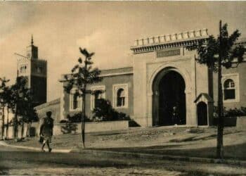 Vue sur l'ancienne caserne de la Kasbah