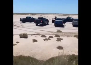 Tunisie : Show de 4x4 et drift sur les salines protégées de Kerkennah !