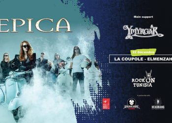 Epica en concert à la Coupole d'El-Menzah