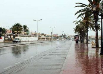 Tunisie : Pluviométrie des dernières 24 heures