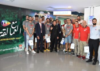 Tunisie Telecom, premier sponsor officiel du sport, f&ecirc;te le sacre africain de l'EN de basketball