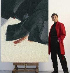 La grande artiste polonaise Agata Preyzner expose en Tunisie