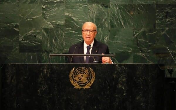 A l'ONU, B&eacute;ji Caid Essebsi exhorte les nations &agrave; soutenir la Tunisie