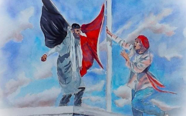 Tunisie : Il y a deux ans Khaoula Rchidi défendait le drapeau tunisien contre le "drapeau noir"
