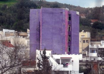 En Tunisie, l’immeuble le plus kitsch, mauve et décadent se trouve à Béja