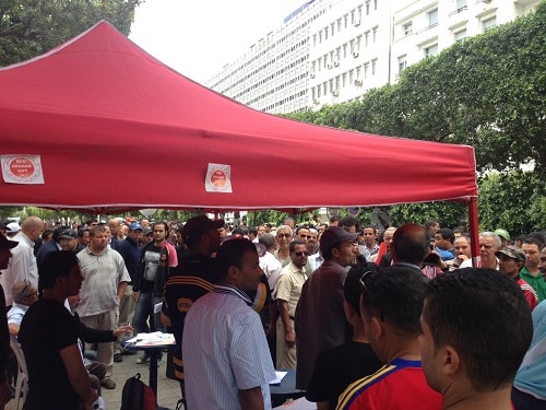 La LNPR se pavane sur l’avenue Habib Bourguiba