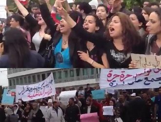 Manifestation des étudiants sous le signe du conflit de générations !