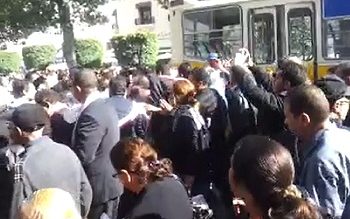 La manifestation des députés a été dispersée au niveau du MI