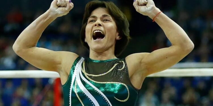 A 46 ans, la gymnaste Oksana Chusovitina dispute ses 8es JO