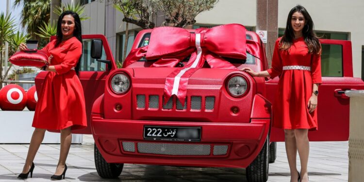 Ooredoo célèbre la remise de la Wallys Car