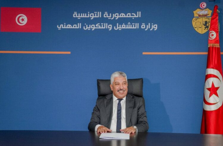Riadh Chaoued, ministre de l’Emploi et de la Formation professionnelle - Page fb M. Emploi
