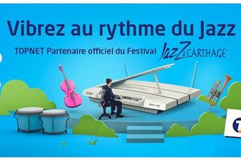 Topnet, partenaire officiel du festival Jazz à Carthage