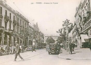 Au cœur du vieux Tunis européen, entre avenue de France et rue d'Italie...