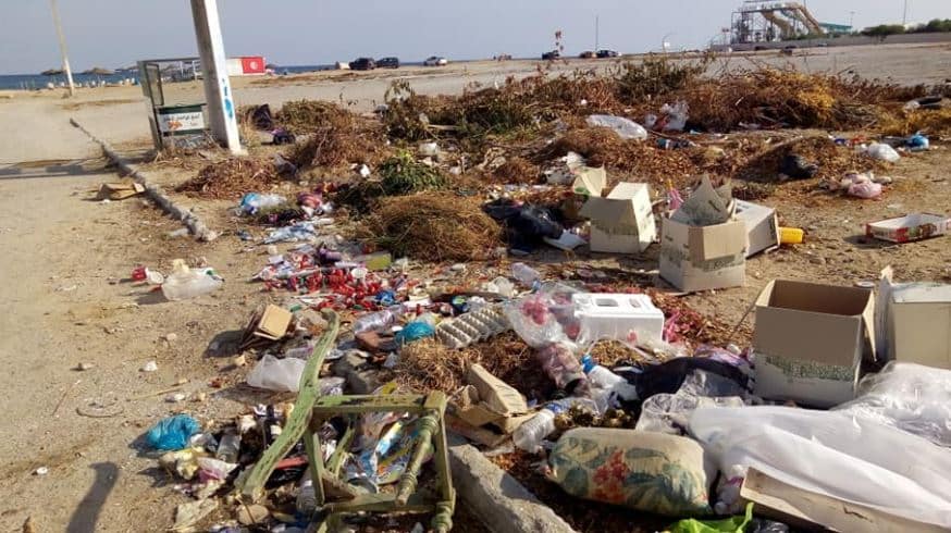 A Nabeul et partout ailleurs, les plages-d&eacute;potoirs &ccedil;a continue !