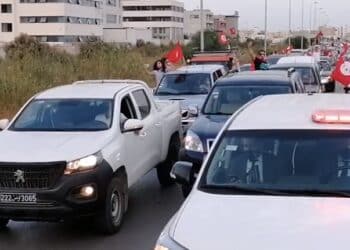 Tunis : Abir Moussi organise une manifestation en voitures