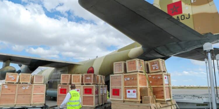 Tunisie : Quatre avions marocains d'aides m&eacute;dicales atterrissent &agrave; Tunis-Carthage