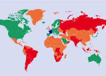 Covid-19 : La Tunisie, officiellement plac&eacute;e sur la liste rouge de la France