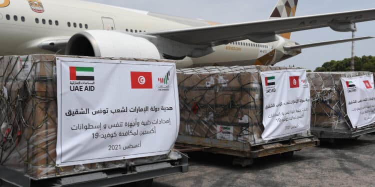 Tunisie : De nouvelles aides médicales fournies par les Emirats Arabes Unis