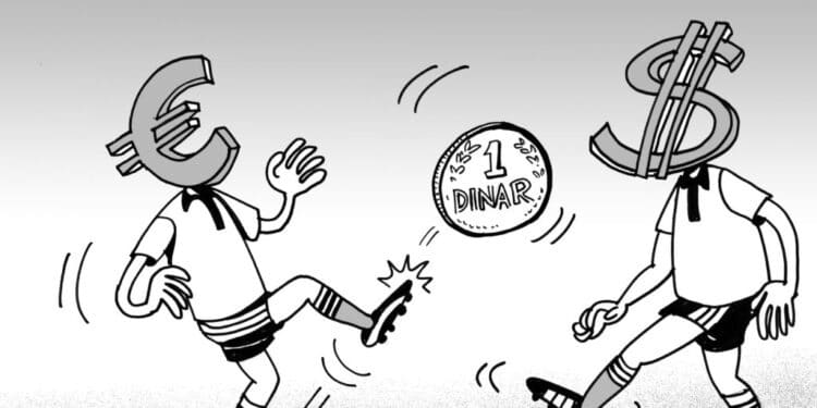 Le dollar glace le dinar !