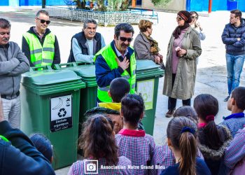 Tri sélectif des déchets dans les écoles de Monastir