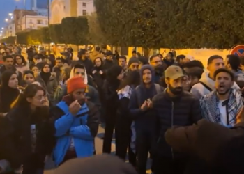 Tunis : Manifestation en soutien à Gaza