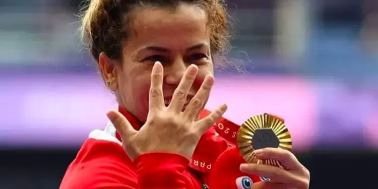Para-athlétisme : Raoua Tlili en or au Grand Prix de Paris