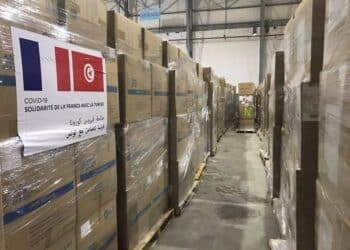 Don fran&ccedil;ais : 40 tonnes de mat&eacute;riel m&eacute;dical distribu&eacute; dans les h&ocirc;pitaux tunisiens