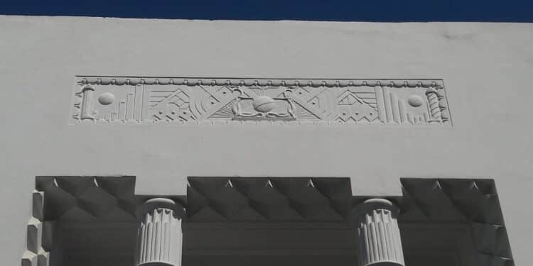 A Tunis, cette façade qui affiche des symboles franc-maçons