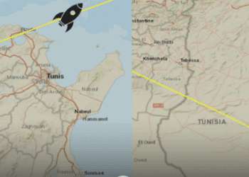 Les débris de la fusée chinoise ont traversé le ciel de la Tunisie deux fois en quelques heures