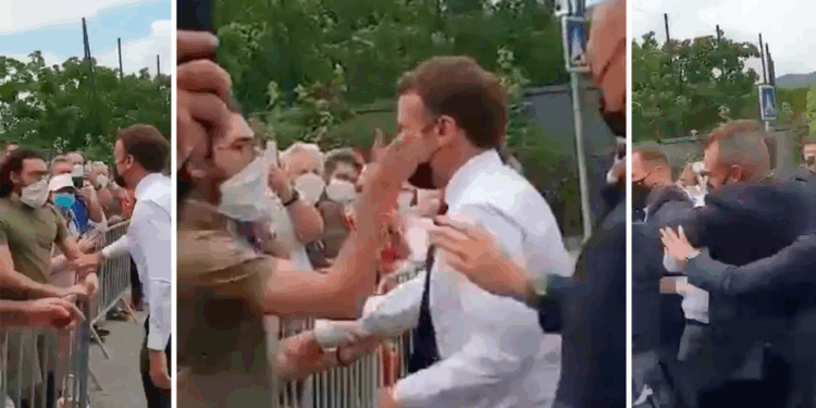Que risque l'agresseur d'Emmanuel Macron ?
