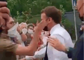 France : Emmanuel Macron giflé par un citoyen !