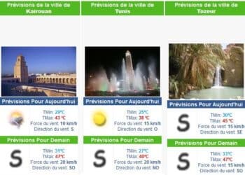 Canicule : Des températures atteignant 47°C dans certains gouvernorats